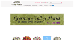 Desktop Screenshot of livermorevalleyflorist.com