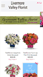 Mobile Screenshot of livermorevalleyflorist.com